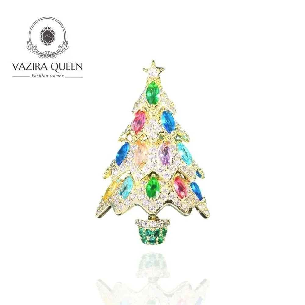 VQ Christmas Tree 🎄 Brooch
